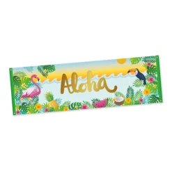 Aloha Dekorations banner i tyg 230 cm