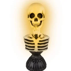 Animerad Skelettbyst 38 cm