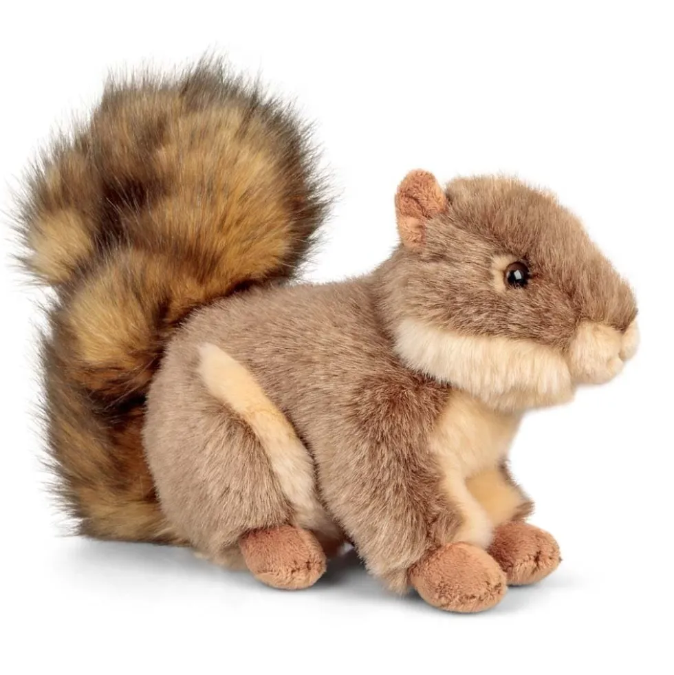 Animigos World of Nature - Grå Ekorre 23 cm
