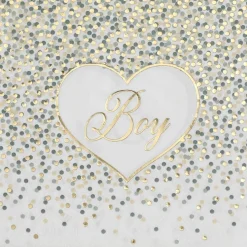 Baby Boy Dots - Servetter 20-pack