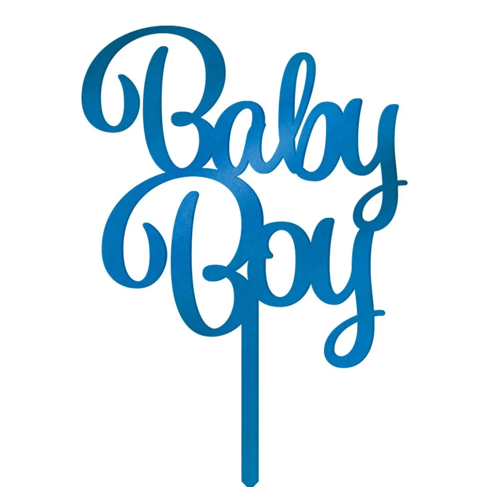 Baby Boy Tårtdekoration