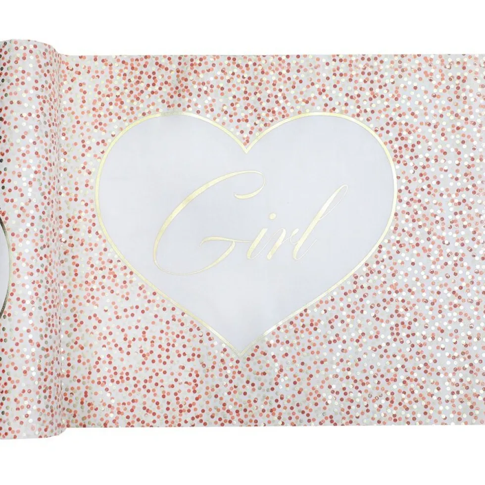 Baby Girl Dots - Bordslöpare 3 meter