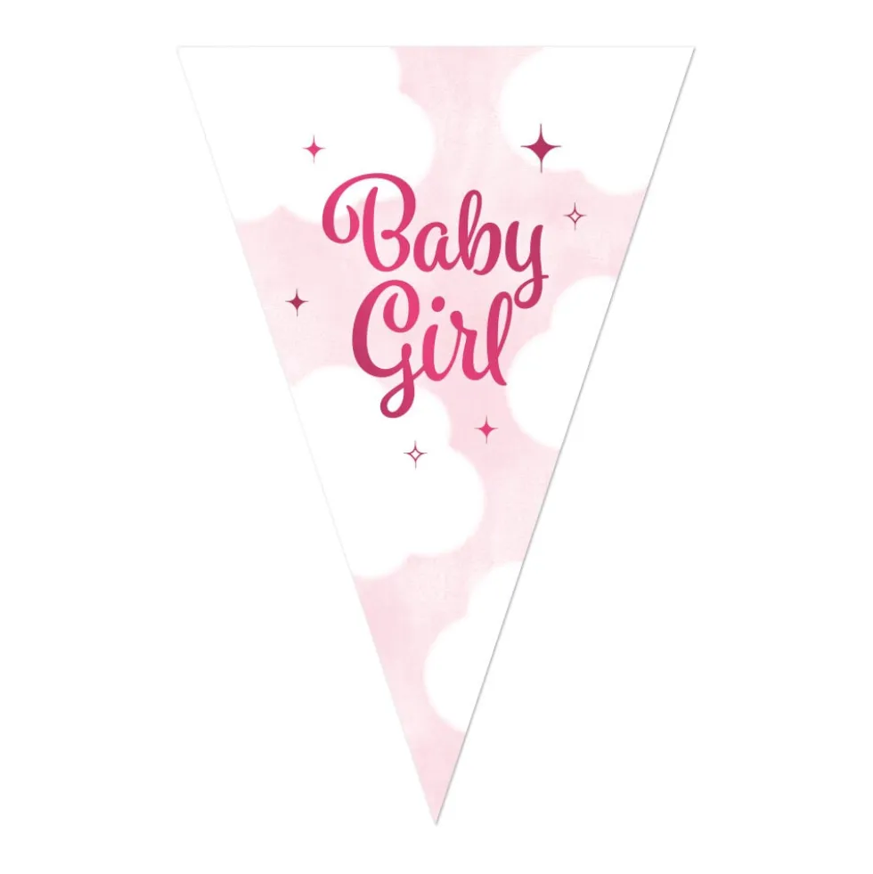 Baby Girl Flaggirlang 10 meter