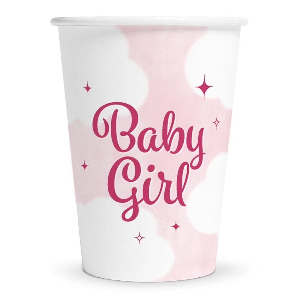 Baby Girl Pappmuggar 8-pack