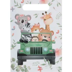Baby Safari - Kalaspåsar i lyxigt papper 10-pack
