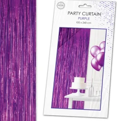Backdrop Draperi Mörklila 100 x 240 cm