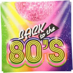 Back to the 80s - Servetter 20-pack
