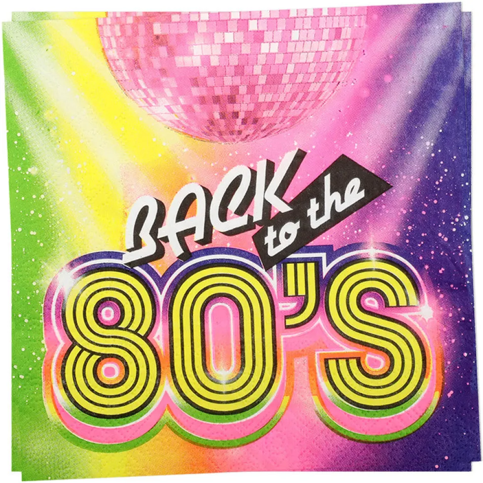 Back to the 80s - Servetter 20-pack