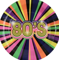 Back to the 80s - Tallrikar 10-pack