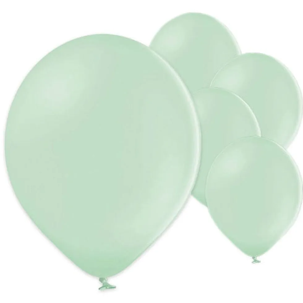 Ballonger Pistagegrön Pastell 30 cm, 50-pack