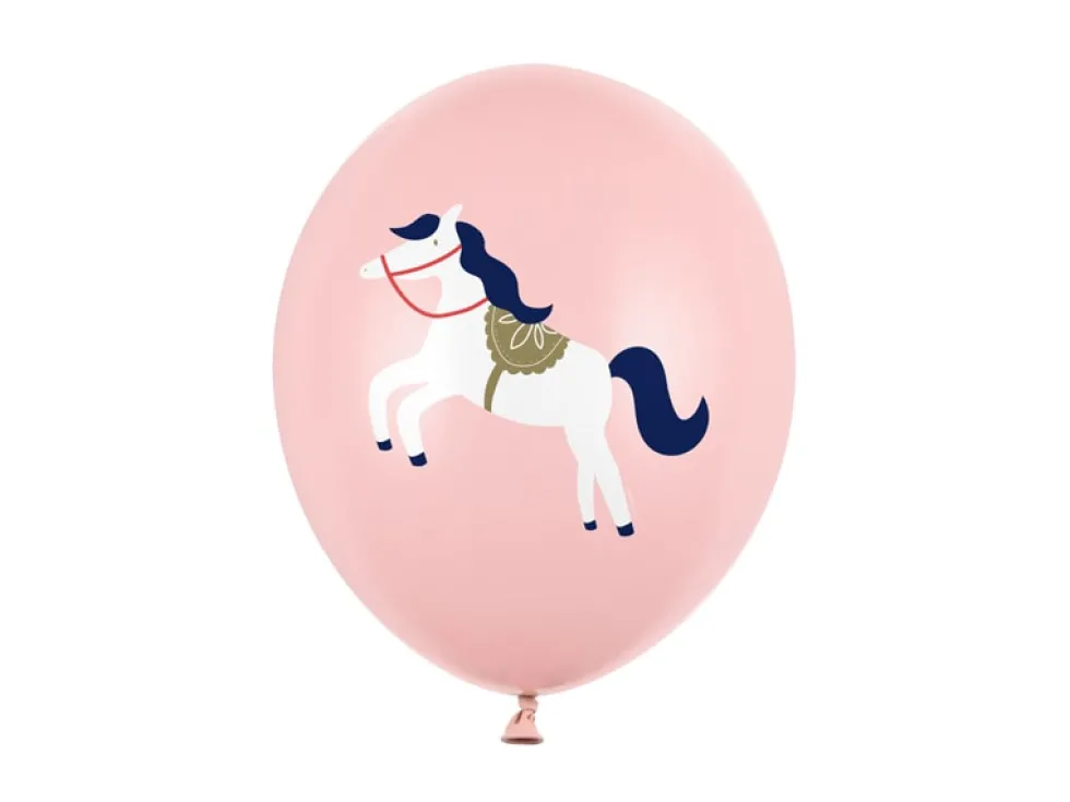 Ballonger Rosa, Hästar 6-pack