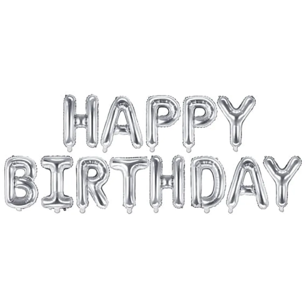 Ballonggirlang, Happy Birthday Silver
