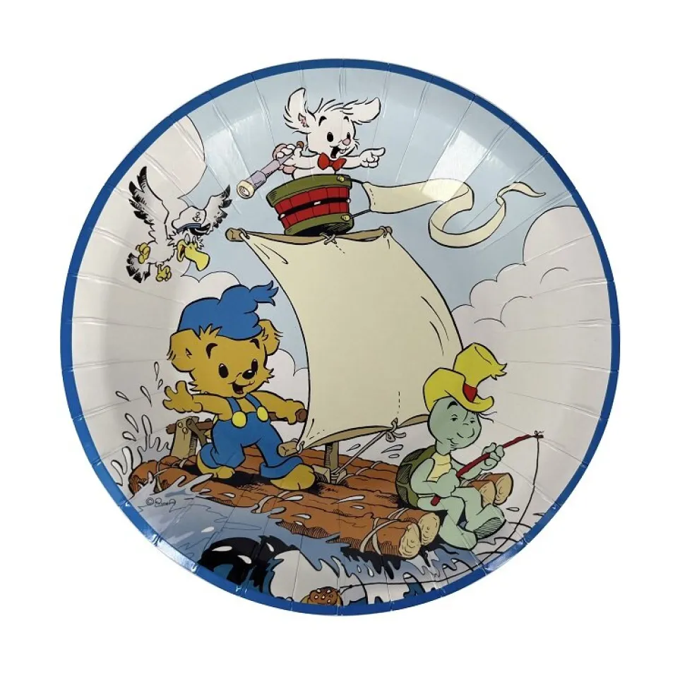 Bamse Djupa Tallrikar 8-pack