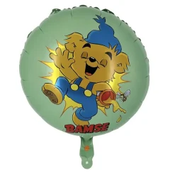 Bamse Folieballong Grön 35 cm