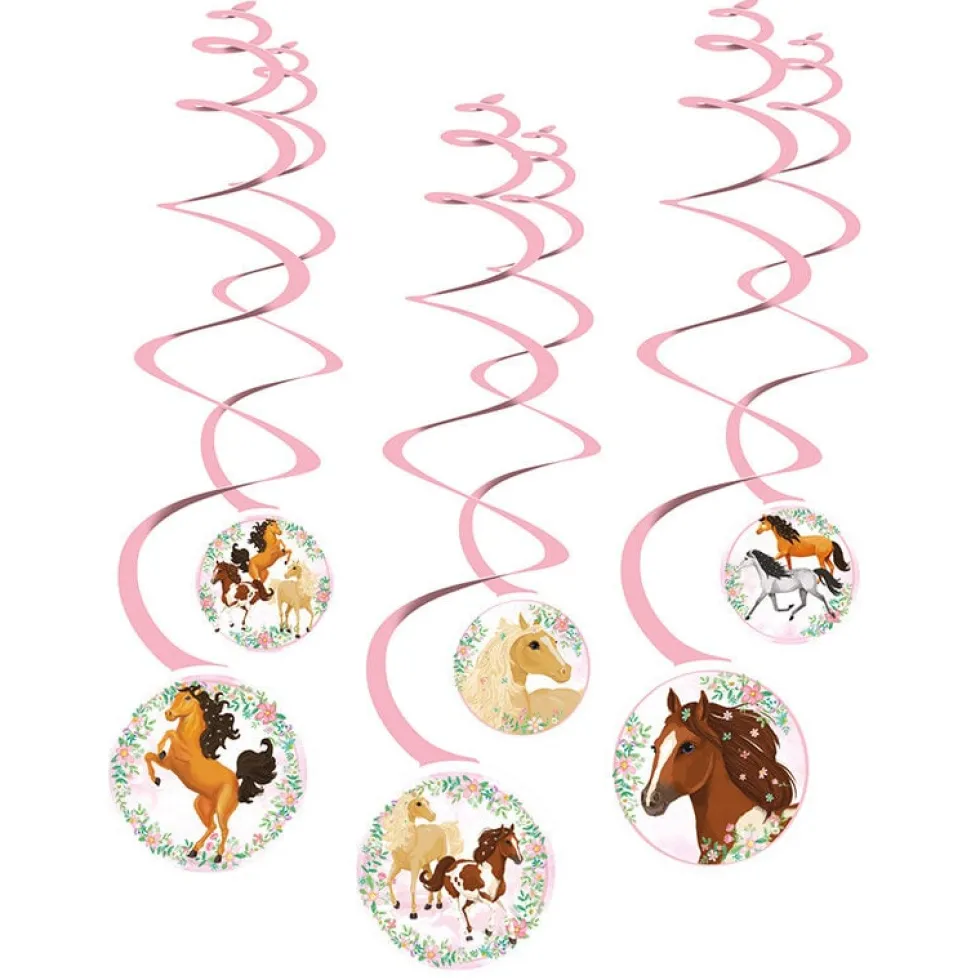 Beautiful Horses - Hängande Swirl Dekorationer