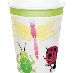 Birthday Bugs Pappmuggar 8-pack