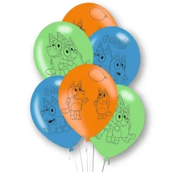 Bluey - Ballonger 6-pack