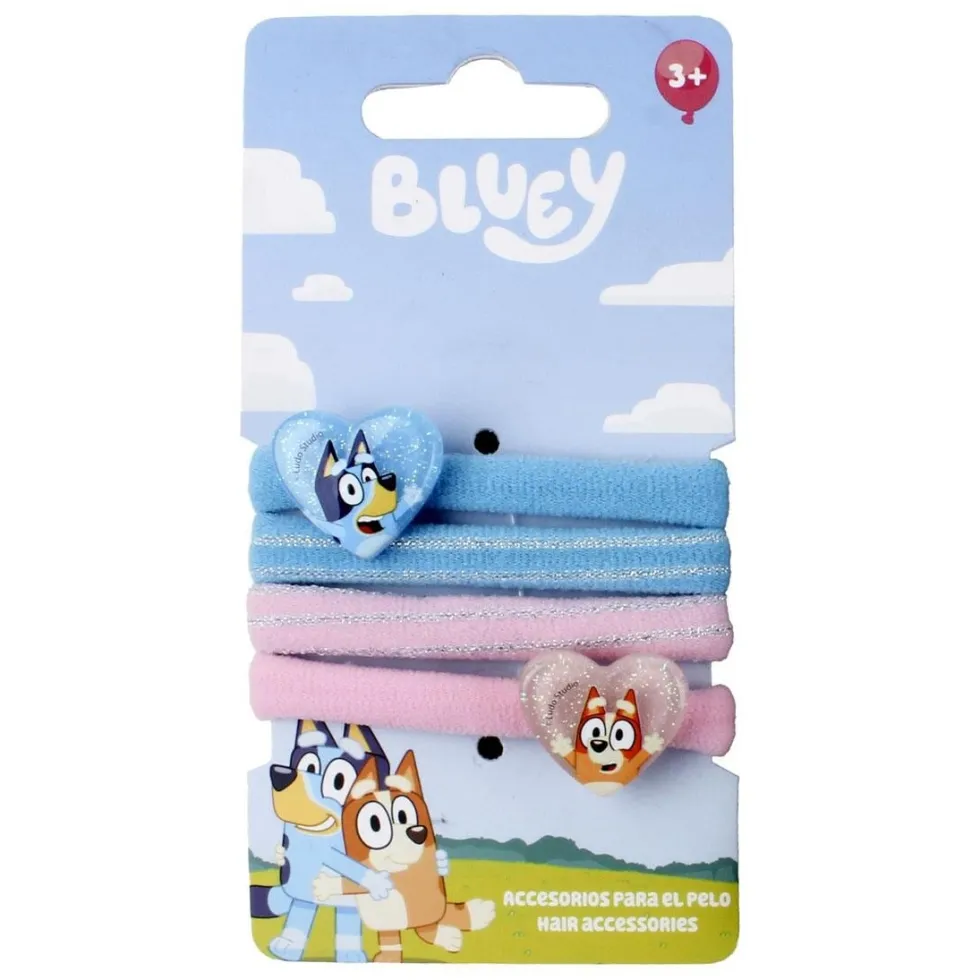 Bluey & Bingo Hårsnoddar 4-pack