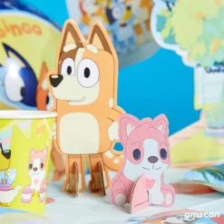 Bluey - Bordsdekorationer av papp 7-pack