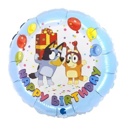 Bluey - Folieballong Happy Birthday 46 cm