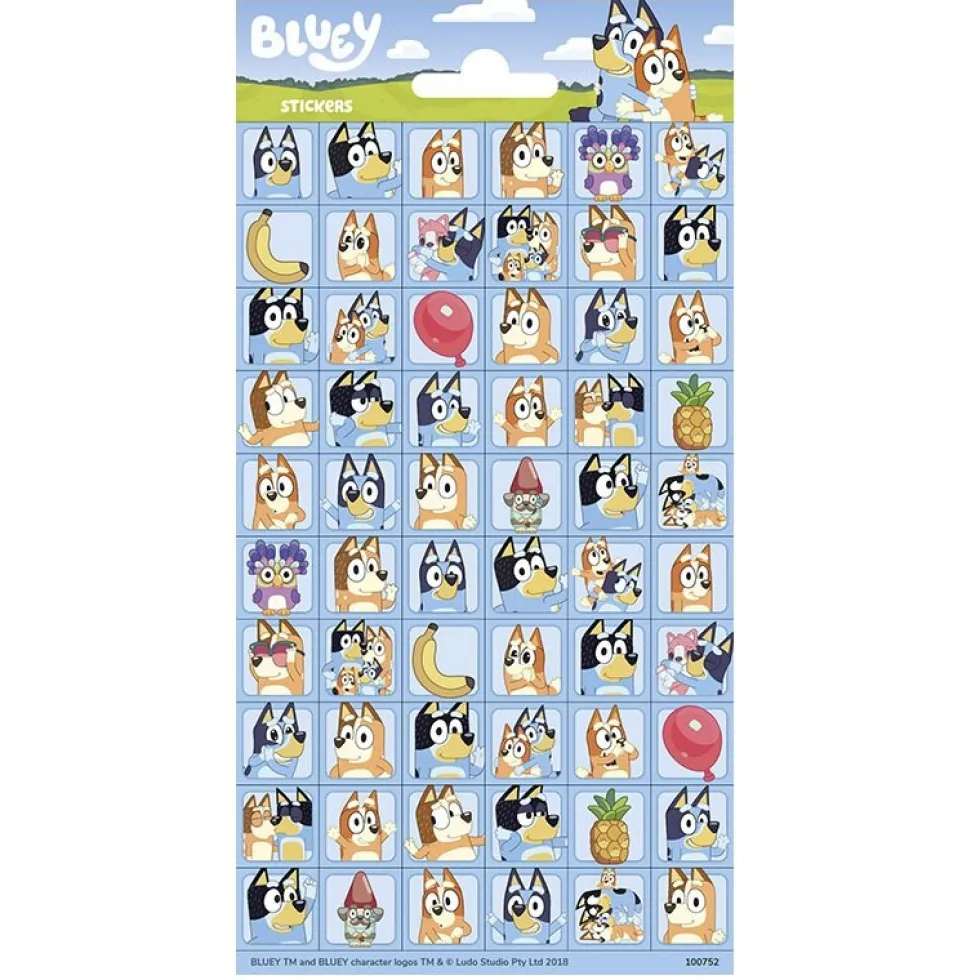 Bluey - Klistermärken 60-pack