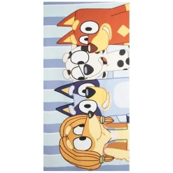 Bluey med vänner Badhandduk 70 x 140 cm