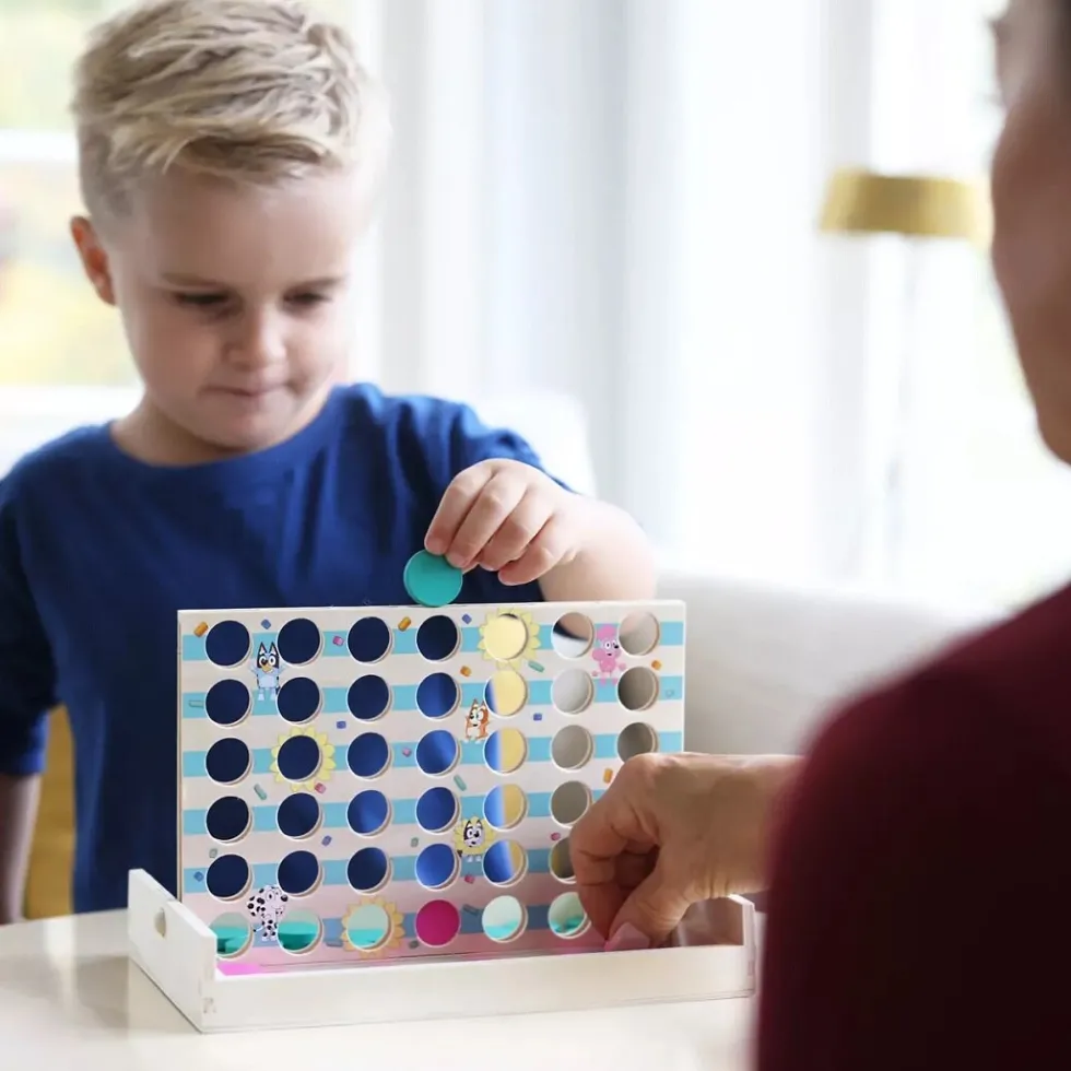 Bluey Sällskapsspel - Fyra i rad