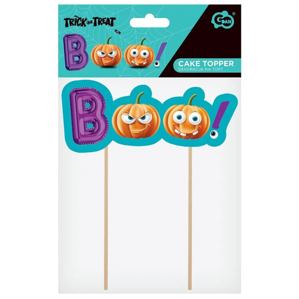 Boo Trick or Treat - Cake Topper