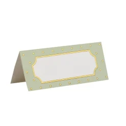 Bordsplaceringskort Olivgröna 10-pack