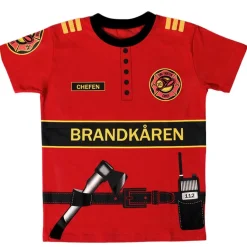 Brandman T-shirt Barnstorlek 3-6 år
