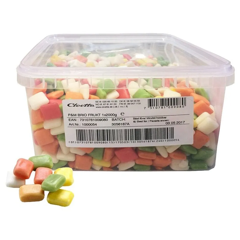 Brio Frukt Storpack 2 kg