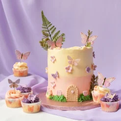 Cake Toppers - Fjärilar 12-pack