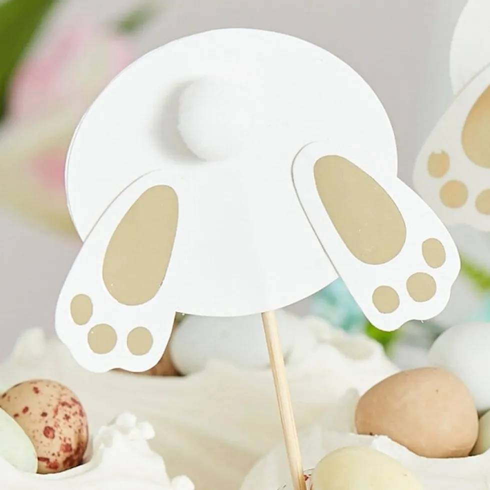 Cake Toppers Kaninfötter 6-pack