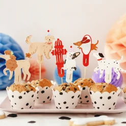 Cake Toppers - Söta hundar 7-pack
