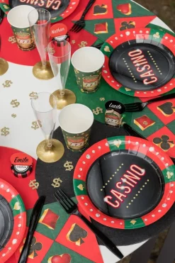 Casino - Tallrikar 10-pack