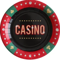 Casino - Tallrikar 10-pack