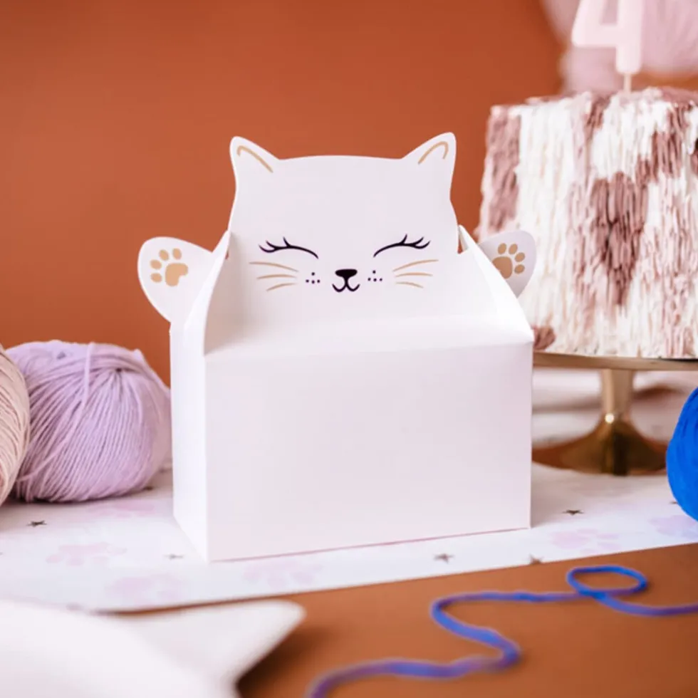 Cat Party - Partyboxar 6-pack
