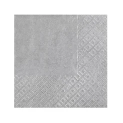 Cocktailservetter - Silver 25-pack
