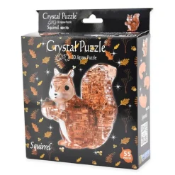 Crystal 3D Pussel Ekorre