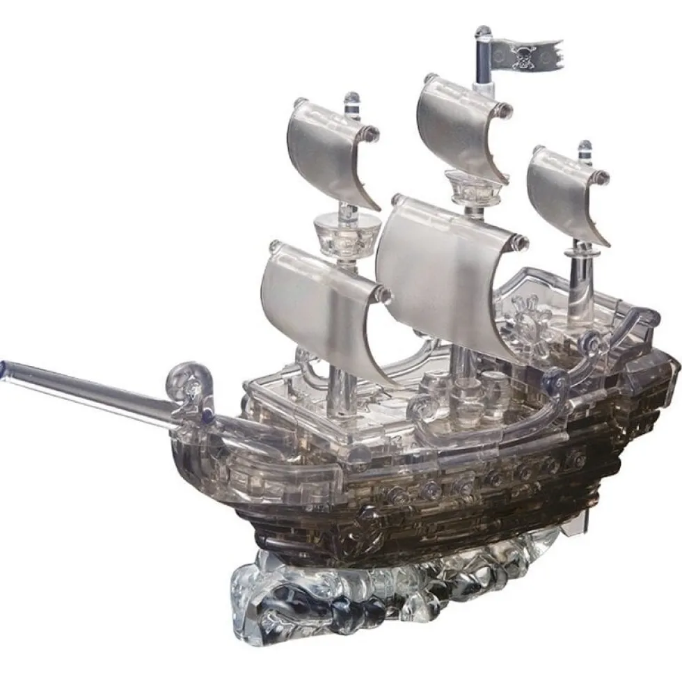 Crystal 3D Pussel Piratskepp