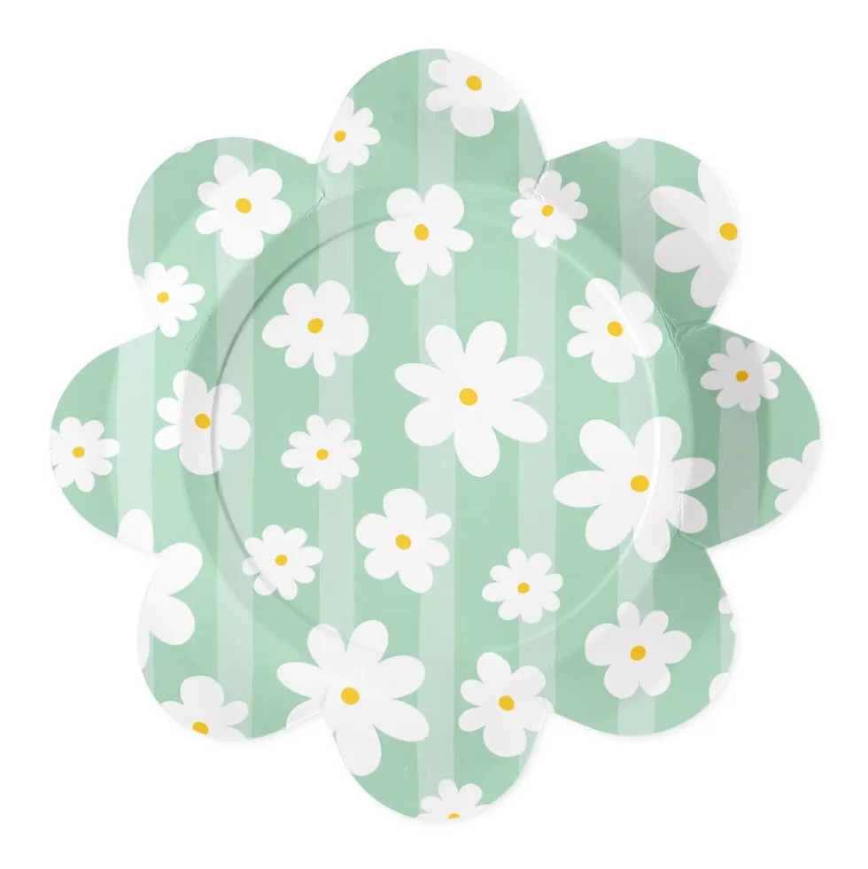 Daisies Tallrikar 8-pack