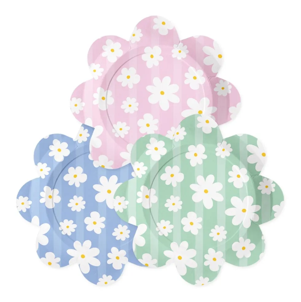 Daisies Tallrikar 8-pack