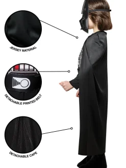 Darth Vader Maskeraddräkt Barn 9-10 år (134-140 cm)