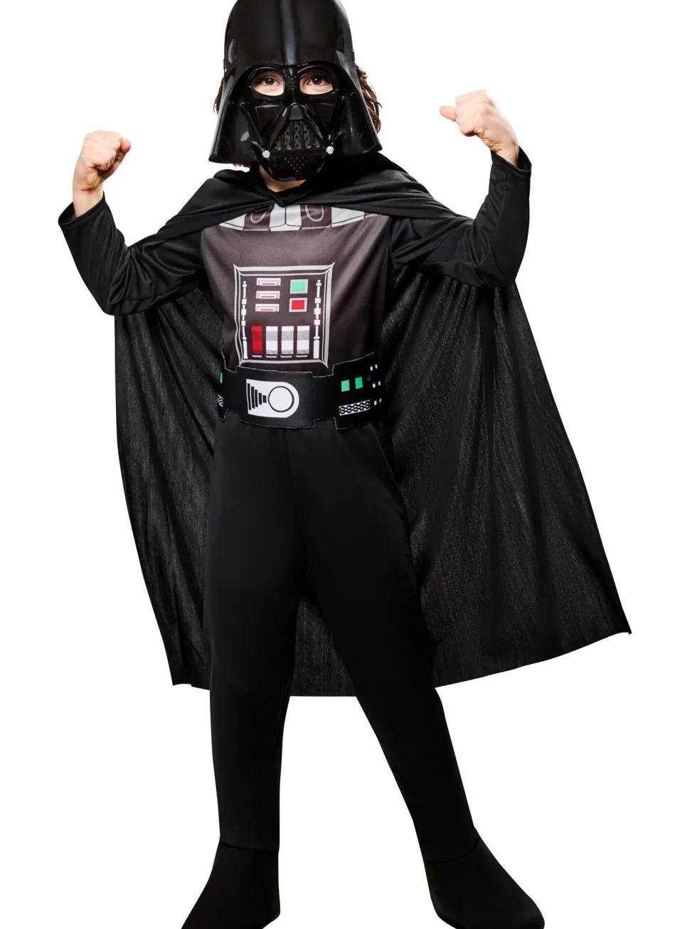Darth Vader Maskeraddräkt Barn 7-8 år (122-128 cm)