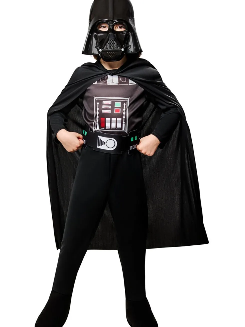 Darth Vader Maskeraddräkt Barn 7-8 år (122-128 cm)