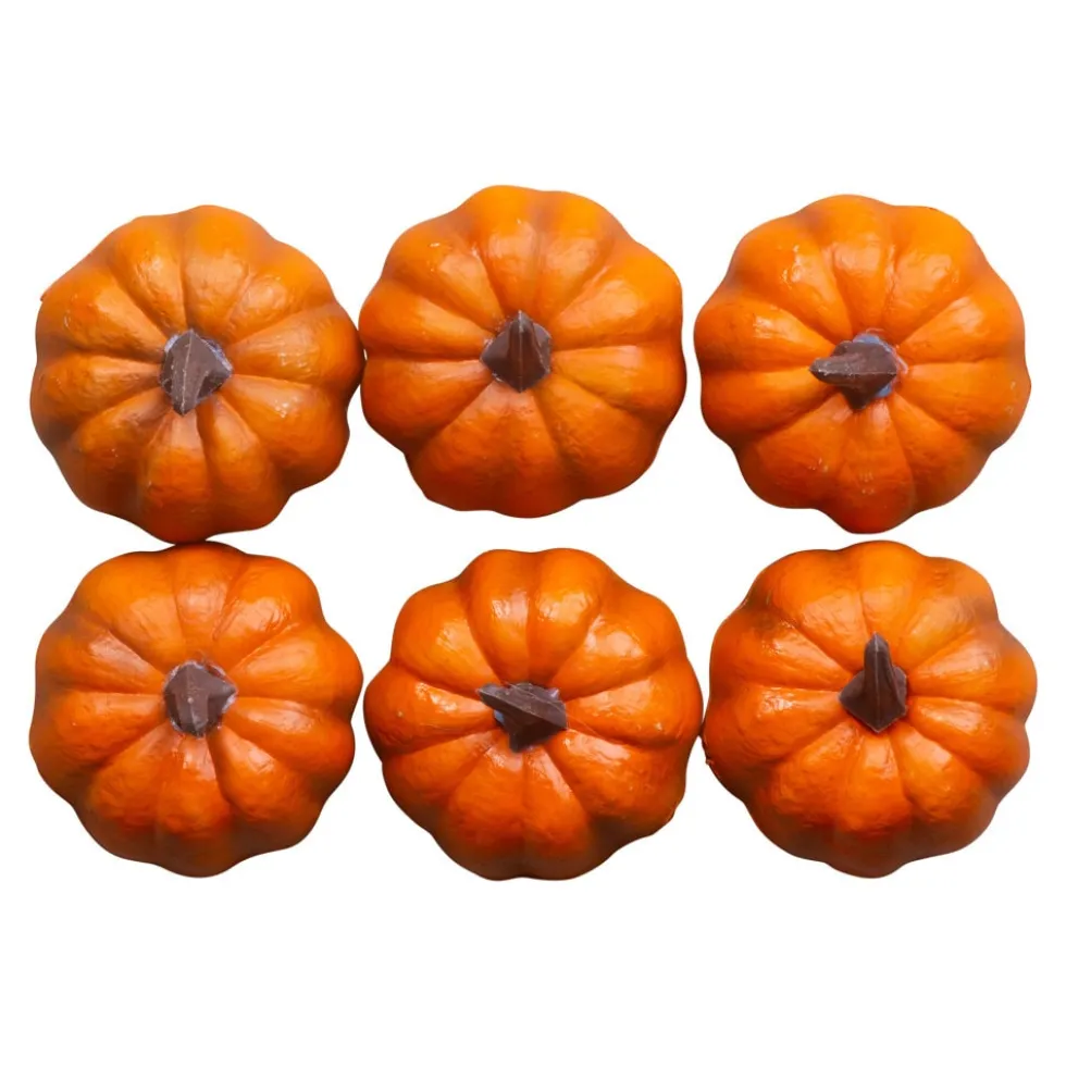 Dekorationspumpor i plast 6-pack