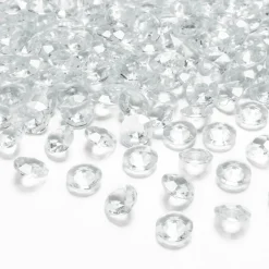 Diamantkonfetti - Klar 100-pack