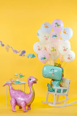Dinosaurieballonger 6-pack