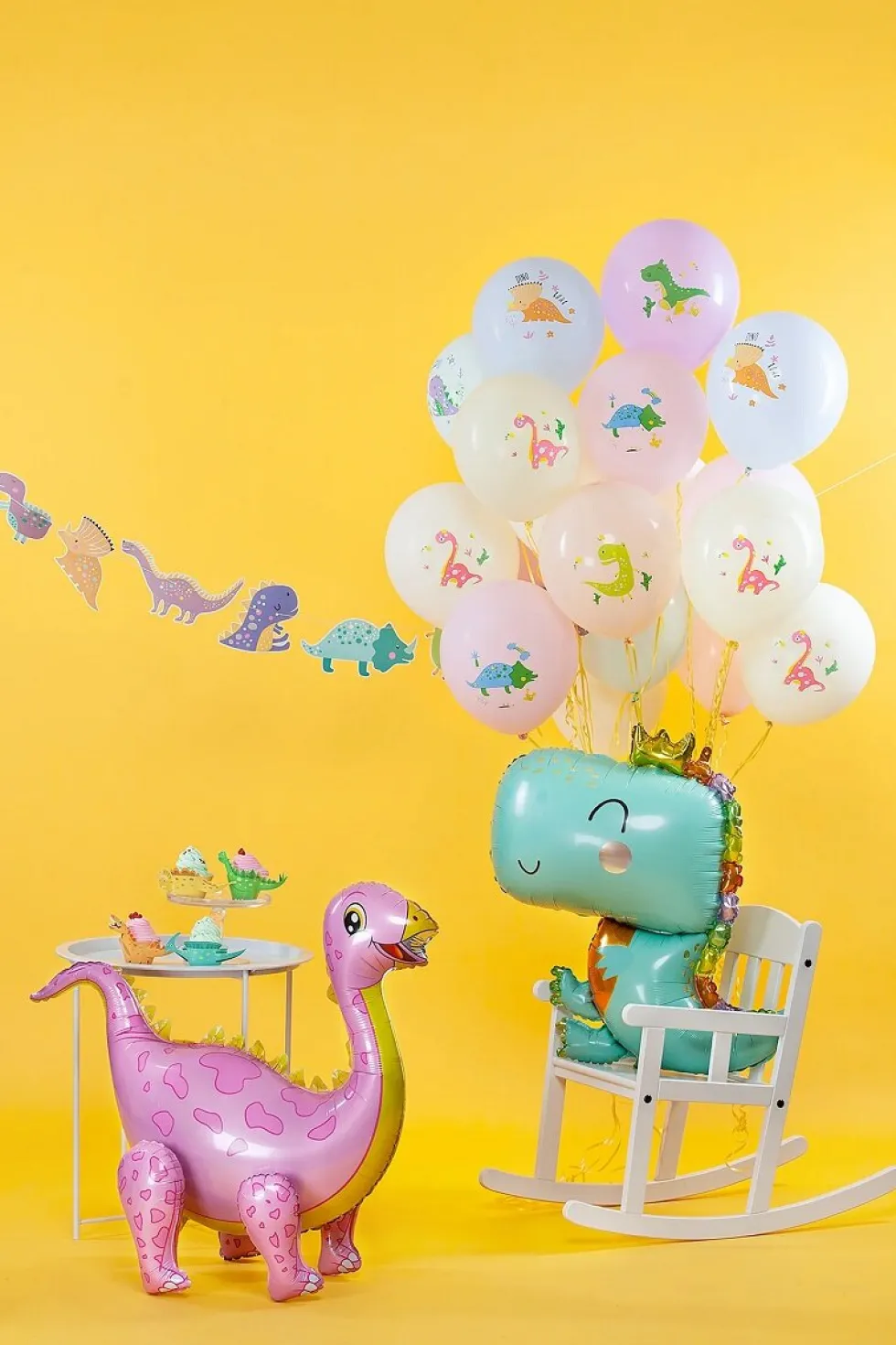 Dinosaurieballonger 6-pack