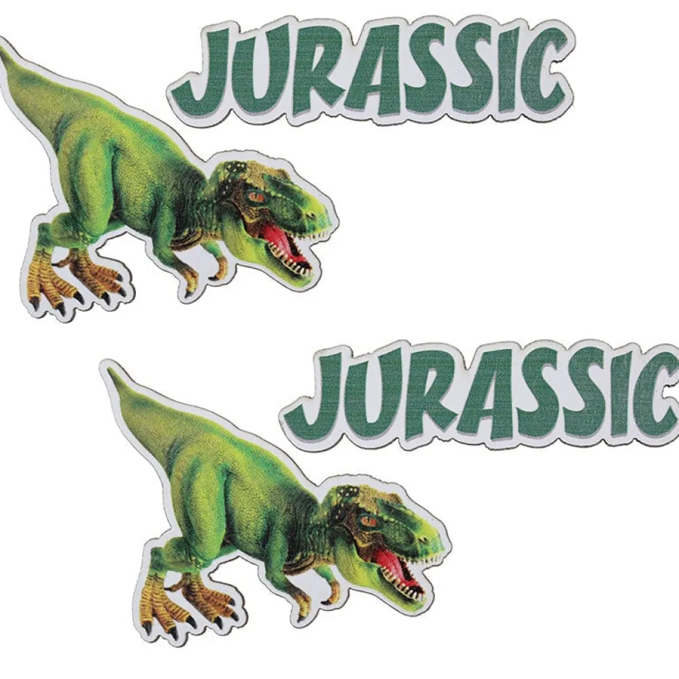 Dinosaurie - Lyxig konfetti i trä
